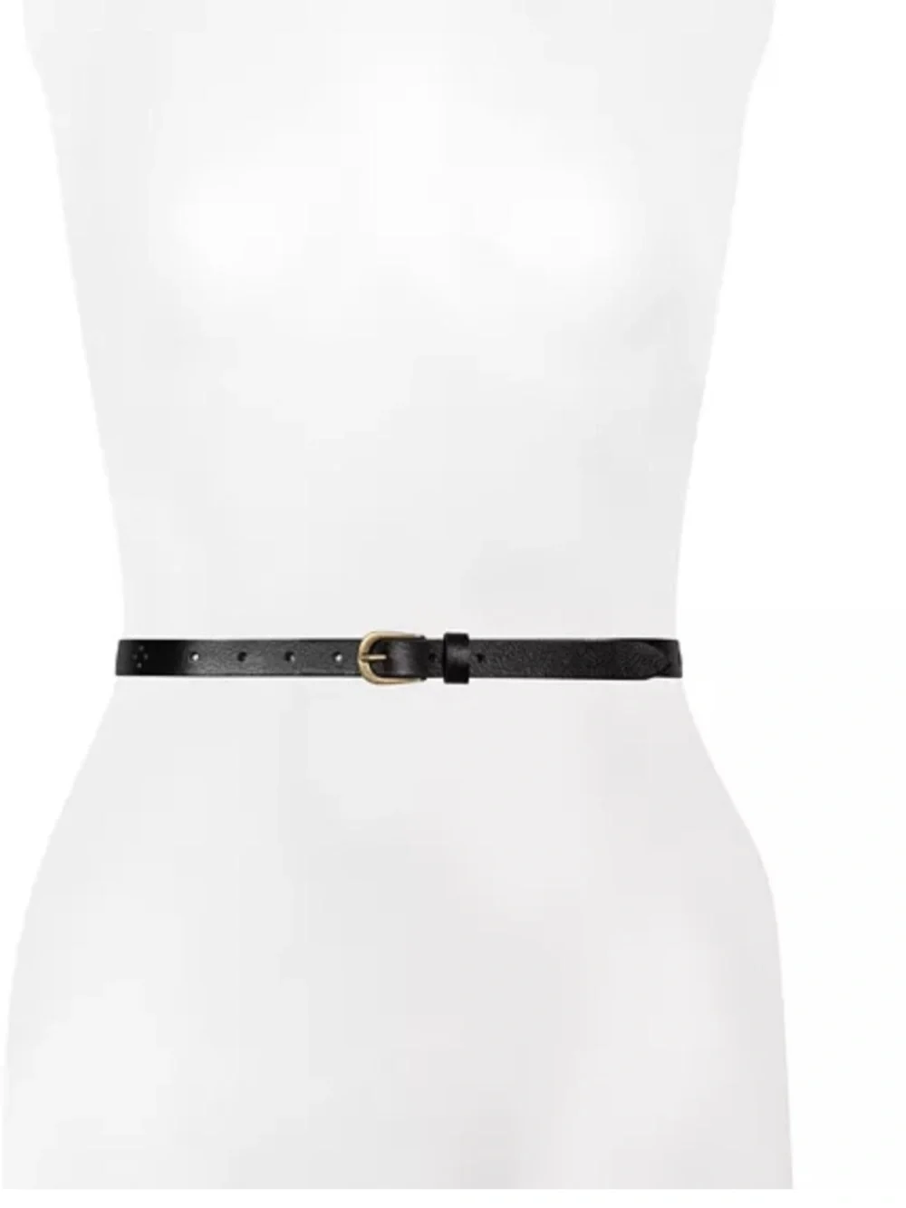 FRYE 20mm Leather Beaded Belt
